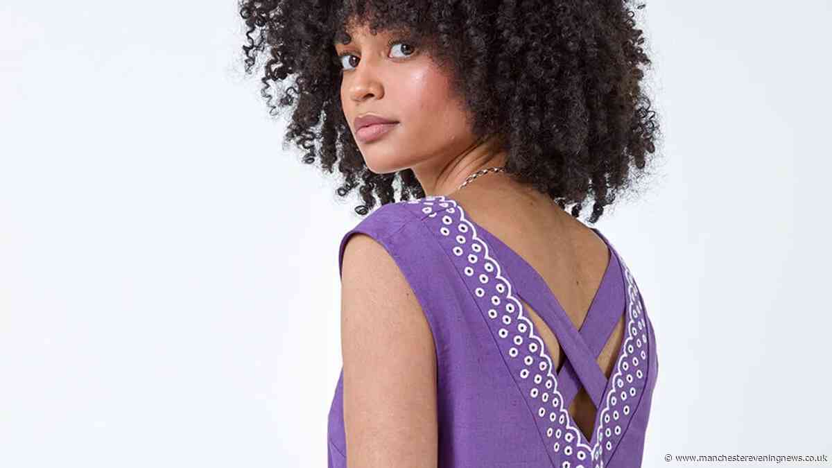I found a 'beautiful' £28 linen dress that ticks every box for heatwave dressing