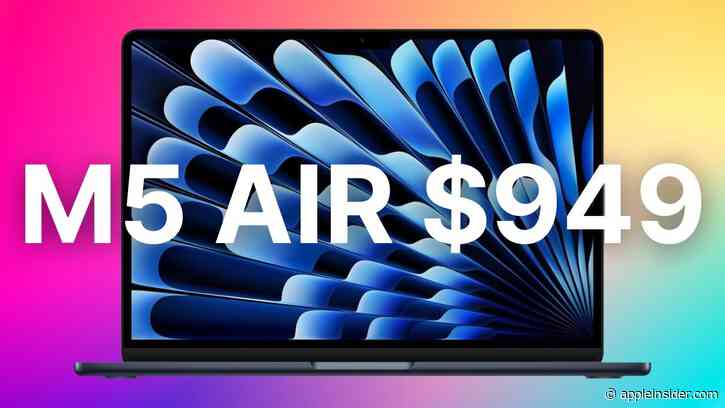 Amazon's $949 M5 MacBook Air deal is a steal after Apple raises prices