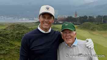 Tom Brady gets emotional as he opens up on Ireland golf trip with his father, 82