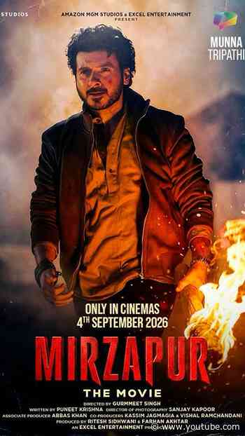 The race for the gaddi is back. 👑 The first posters of Mirzapur: