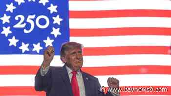 Trump turns America 250 kickoff into a campaign-style rally on the National Mall