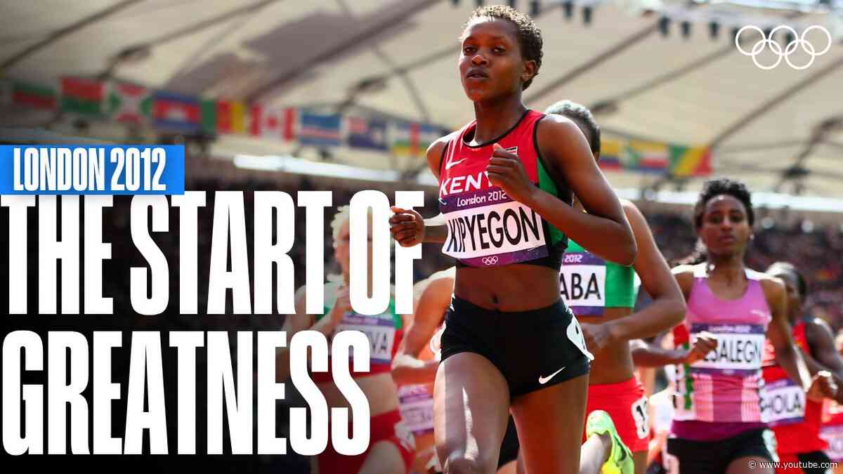 Faith Kipyegon's First-Ever Olympic Run | Olympic Debuts
