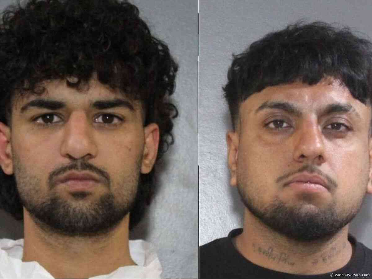 Two foreigners charged in extortion-related shooting in Surrey