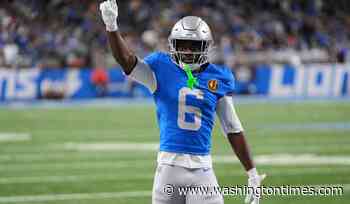 Detroit Lions cornerback Terrion Arnold arrested on kidnapping, robbery charges