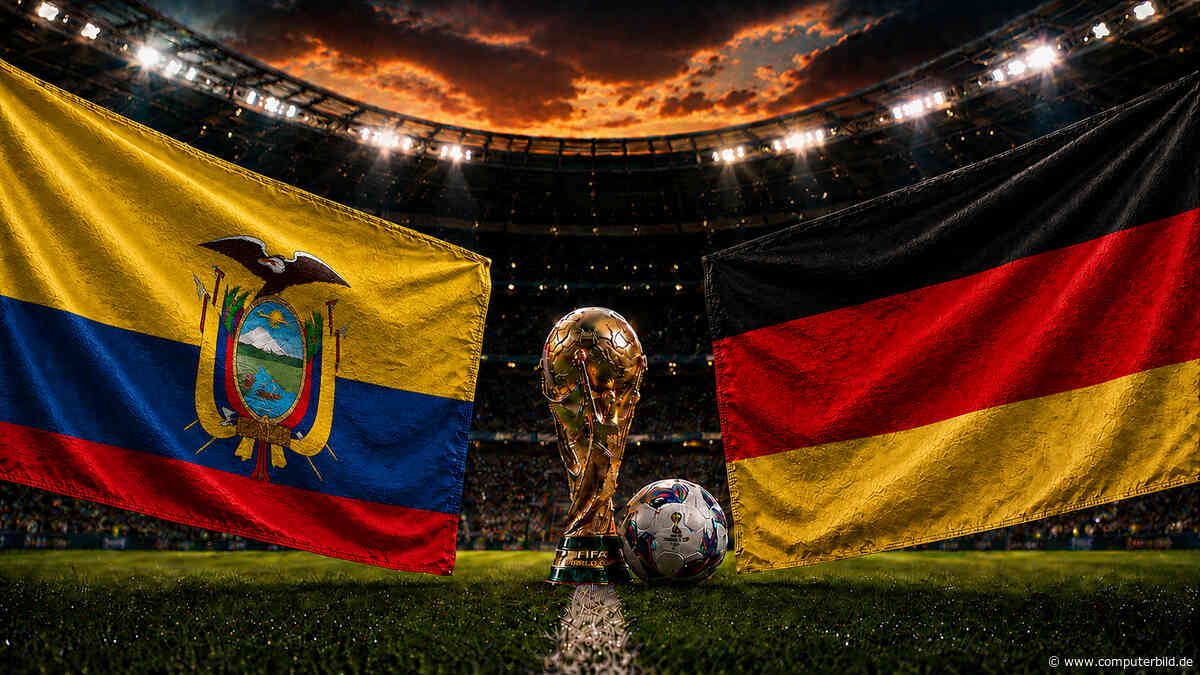 Ecuador – Deutschland: Wer zeigt die WM 2026 heute gratis live im TV und Stream?