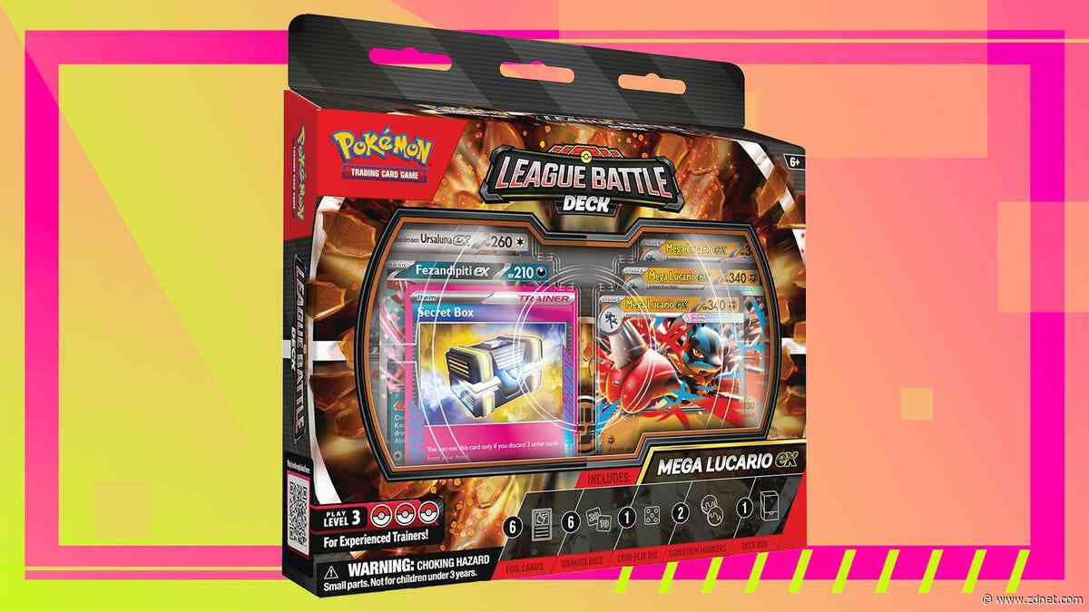 Amazon is selling Pokemon Mega Lucario Battle Decks for $28 off during Prime Day