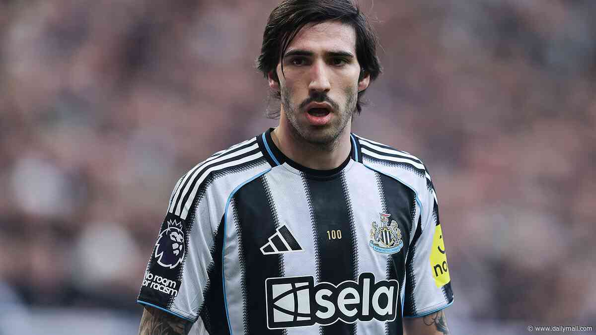 Newcastle rebuff SECOND approach from Tottenham for Sandro Tonali after north London club asked Premier League rivals to reconsider £75m offer - with Magpies seeking £100m