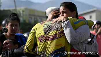 Inside Venezuela double earthquake hell as people run from swaying buildings and are trapped under rubble