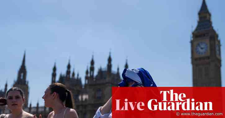Extreme heat grips Europe as UK hits new June record, France shuts down nuclear reactors and deaths rise across continent – as it happened