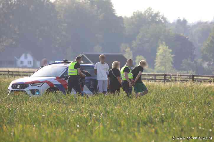 Twee jongens aangehouden na achtervolging op scooter in Garderen