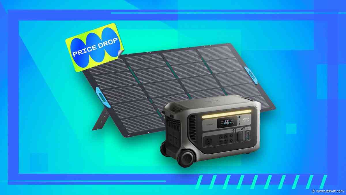 This Anker solar power station kept my home running during an outage - and it's $600 off