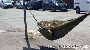 People think I'm enjoying the sunshine, but I'm actually homeless