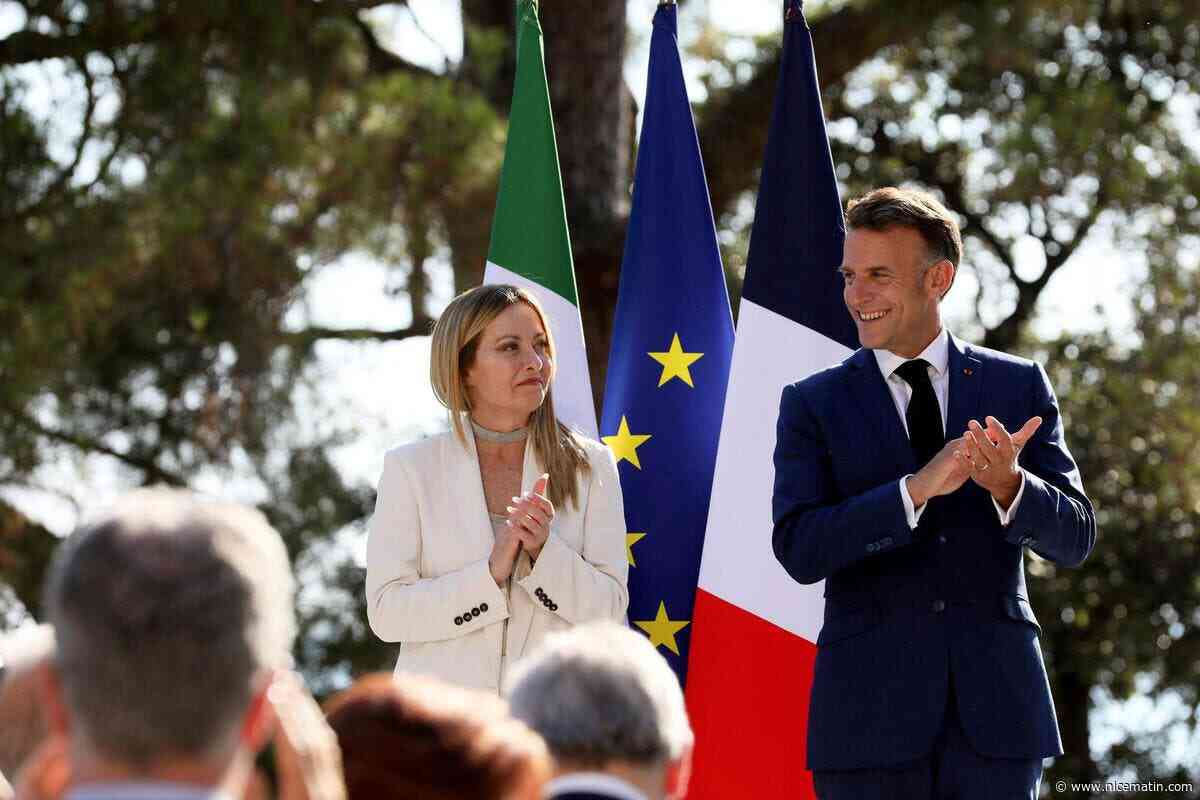 « Sans l’Italie et la France, l’Europe et l’Occident ne seraient pas ce qu’ils sont » : Emmanuel Macron et Giorgia Meloni ont affiché leur rapprochement à Antibes