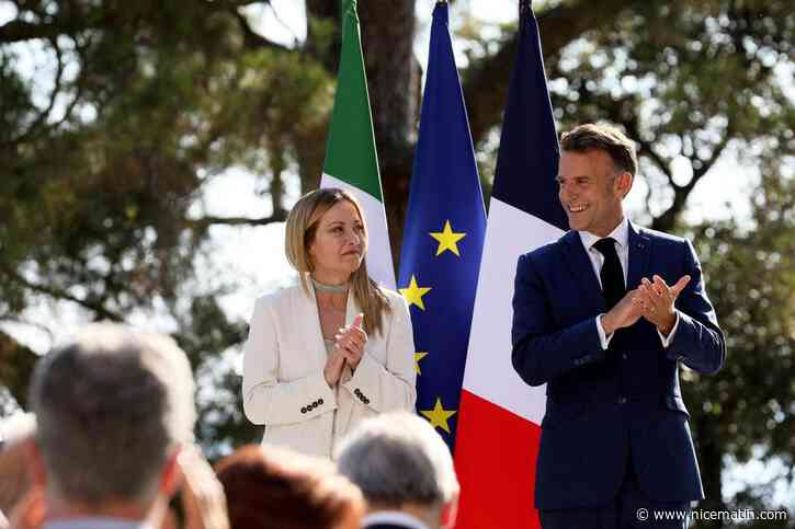« Sans l’Italie et la France, l’Europe et l’Occident ne seraient pas ce qu’ils sont » : Emmanuel Macron et Giorgia Meloni ont affiché leur rapprochement à Antibes
