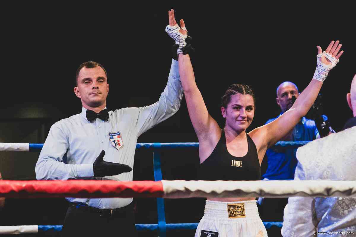 Succès pour le premier Sospel Boxing Challenge, porté par la victoire d’Alice Moro