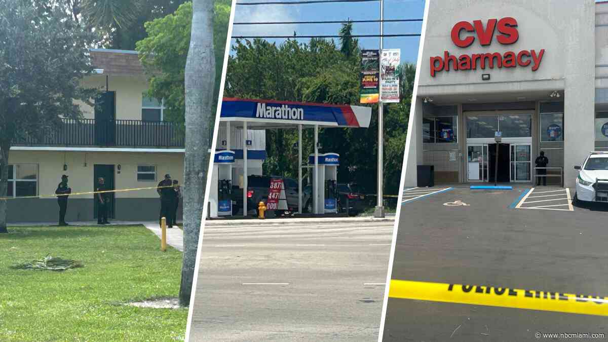 Police investigate 3 scenes in Miami Gardens after residents report gunshots