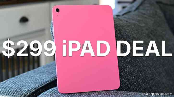 Amazon's $299 iPad deal is in stock now, $150 off Apple's new $449 price