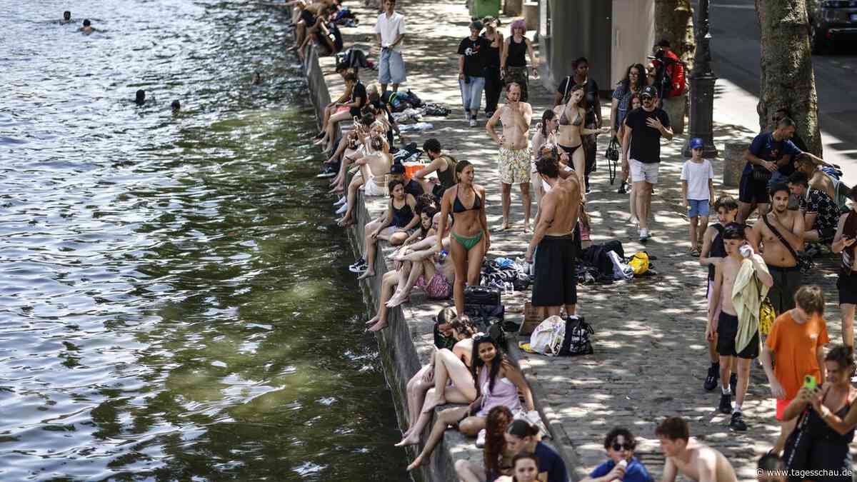 Hitze-Liveblog: ++ Paris verhängt wegen Hitze Alkoholverbot ++