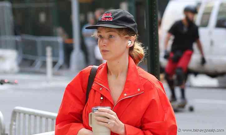 JLaw and her ballcaps