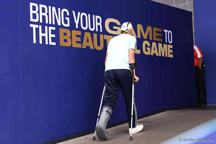 📸 Top team spirit, Schlotterbeck backs Germany on crutches