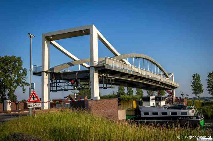Brug bij Dorkwerd is weer in gebruik gesteld