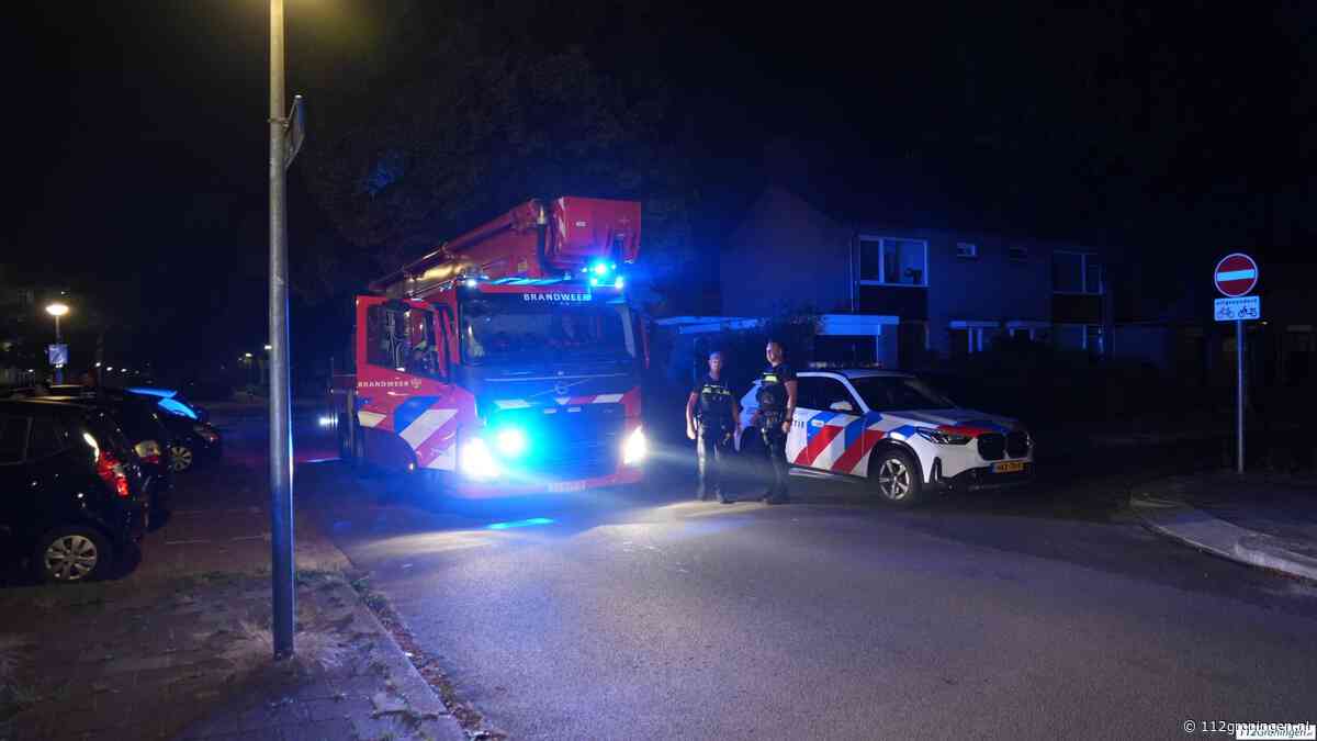 Vergeten pannetje op het vuur bij de Antaresstraat