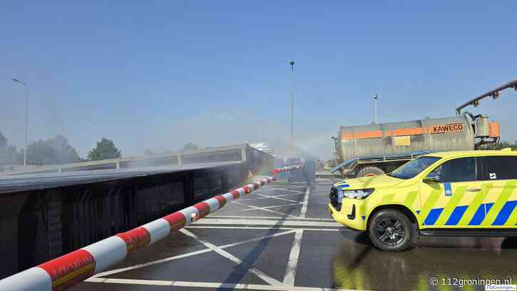 Driebondsbrug weer open, brandweer en aannemer hebben gekoeld (update)