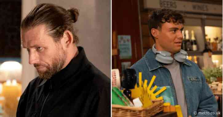 Emmerdale’s Kev reveals he’s Lewis’ dad in the most toe-curling way possible