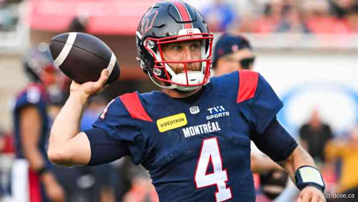 Former Alouettes quarterback returns to the CFL