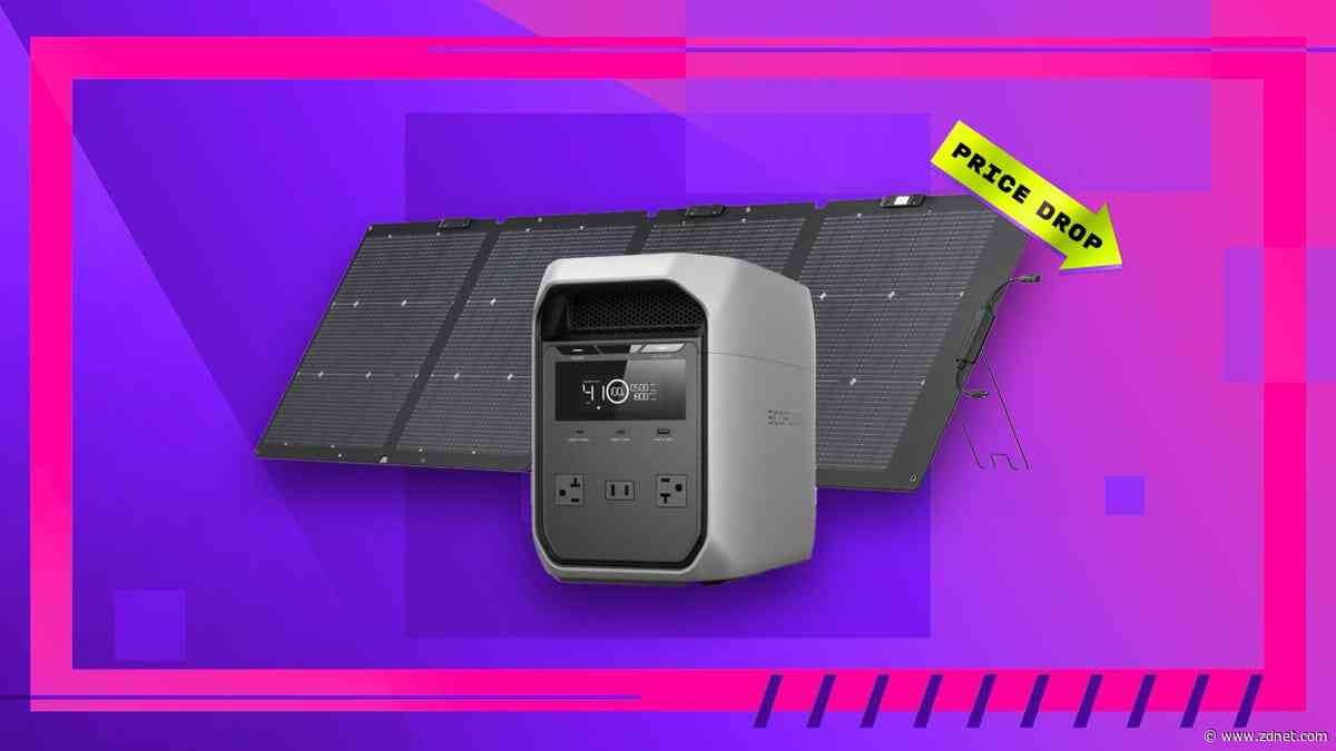 Want a solar generator without spending $2,000? This EcoFlow bundle is $599 for Prime Day