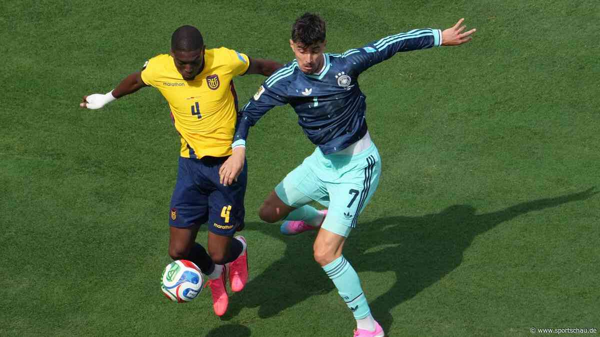 DFB-News: Rasanter Start bei Deutschland gegen Ecuador