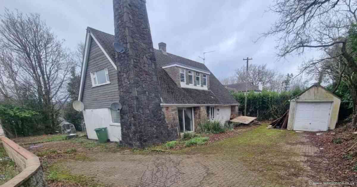 The renovation project that could bag you a home on Wales' most expensive road