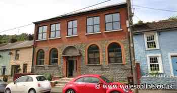 Someone turned an old Workmen's Institute into a home - but they didn't finish it