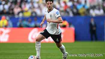 Eberechi Eze insists Declan Rice is NOT carrying an injury despite England star causing alarm with calf concern - as Thomas Tuchel sweats over fitness of THREE of his starters