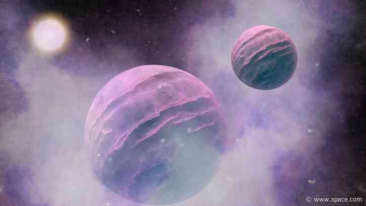 Two 'super-puff' cotton candy exoplanets are the lightest gas giants ever discovered