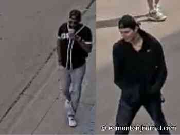 Police ask public's help to identify suspect and witness in armed robbery