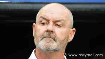 POWER FAILURE: Scotland boss Steve Clarke reckons his side are let down on the big stage by a lack of physicality and technical ability
