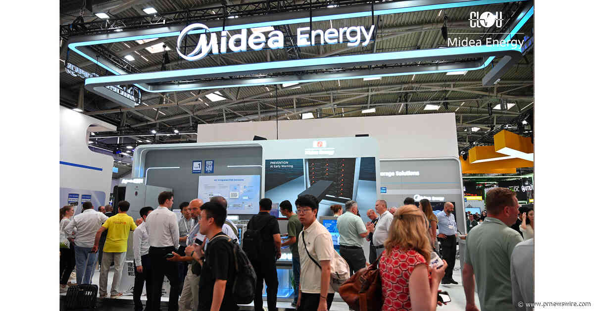 Midea Energy - CLOU Electronics präsentiert seine Full-Stack-Energiespeicherlösungen auf der Smarter E Europe 2026 in Deutschland