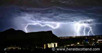 Met Office issues thunderstorm warning for whole of Scotland