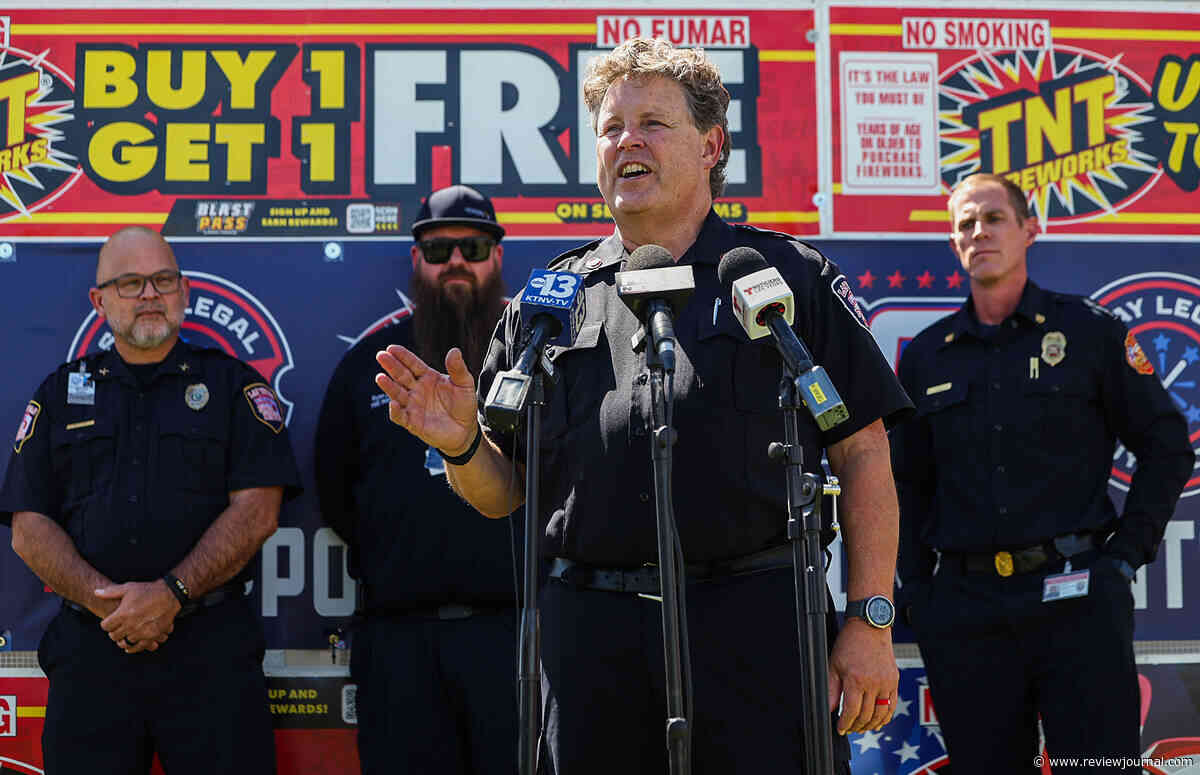 Use ‘Safe and Sane’ fireworks, Southern Nevada fire officials say