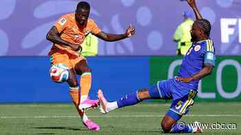 Ivory Coast into World Cup knockout round for 1st time on strength of Pepe's 2 goals