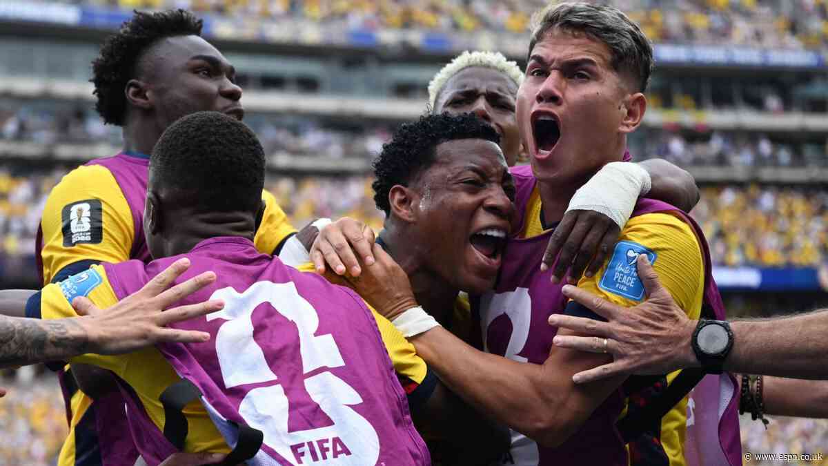 Ecuador stun Germany, advance to WC knockouts