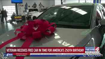 Oklahoma veteran receives new car