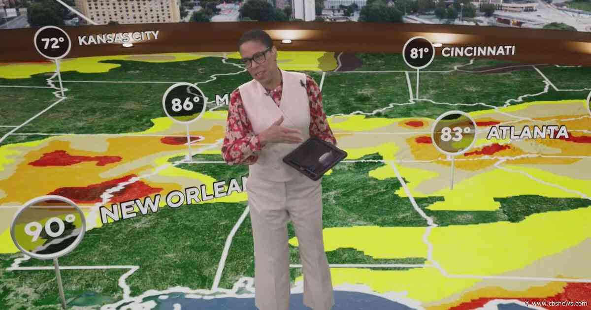 Drought relief for Georgia, but heat wave set to return next week