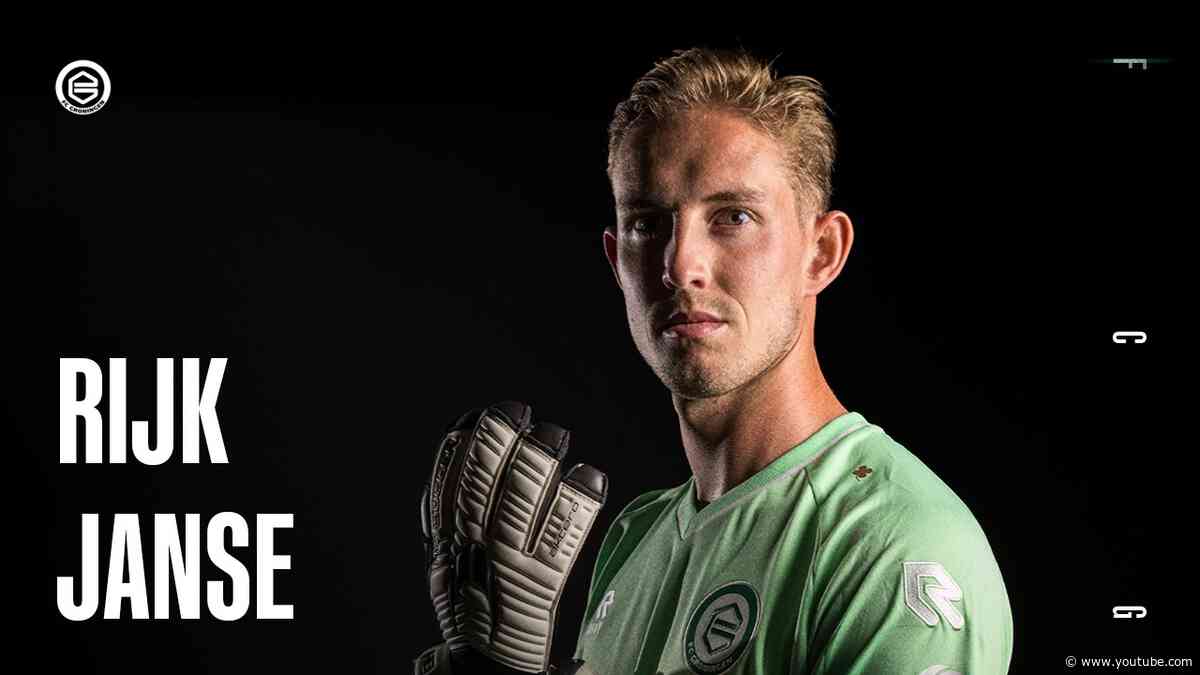 Welkom bij FC Groningen: RIJK JANSE 💚🤍