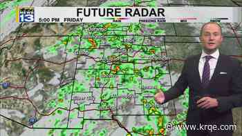 Storm chances continue through Friday across New Mexico