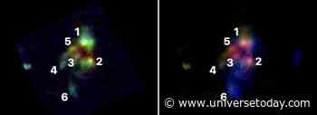 The JWST Spies Six Galaxies Becoming One