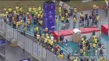 Men used fake credentials to enter Brazil vs. Scotland match at Miami Stadium, deputies say