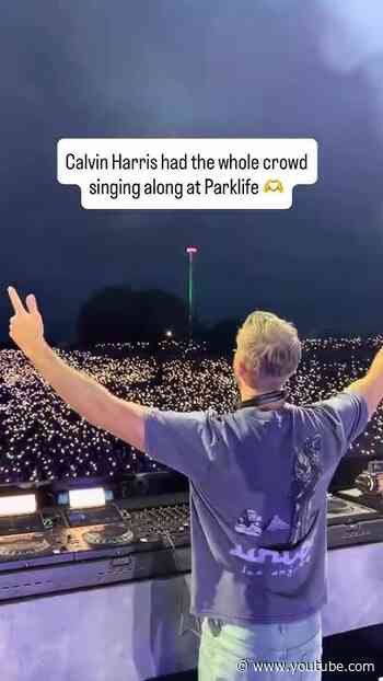 This Calvin Harris set at Parklife had the whole crowd singing 🤯#dancemusic  #Parklife #Festival