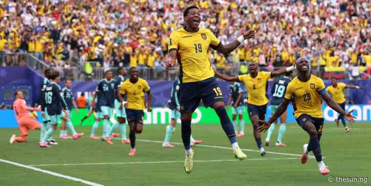 World Cup: Ecuador stun Germany amid major VAR controversy